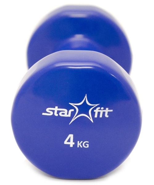 Гантель виниловая STARFIT DB-101 4 кг купить ЦИТ Гантель виниловая STARFIT DB-101 4 кг фото