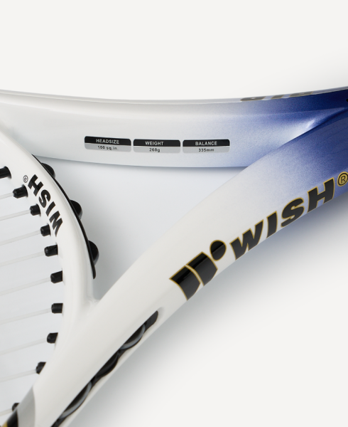 Ракетка для б/т Wish 27" Air Flex 818, синий/белый фото