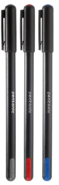 Набор шарик.ручек Linc PENTONIC ассорти 3 цв. 0,7 мм 3 шт кругл. корп. купить ЦИТ Набор шарик.ручек Linc PENTONIC ассорти 3 цв. 0,7 мм 3 шт кругл. корп. фото