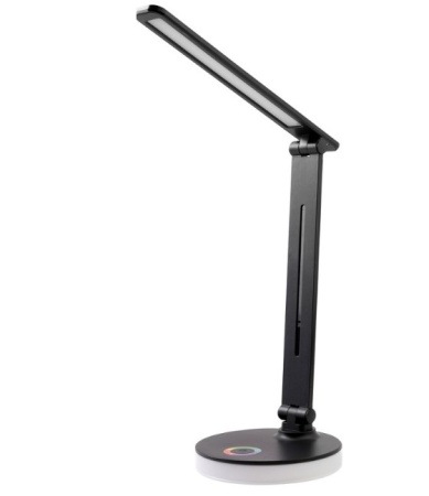 Лампа настольная ULTRAFLASH (15177) UF-822 C02 черный (Led, светильник настольный, 7Вт, димм., 3 цве фото