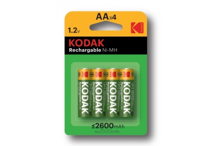 Аккумулятор АА KODAK 2600MAH 4шт (Б0007871) фото