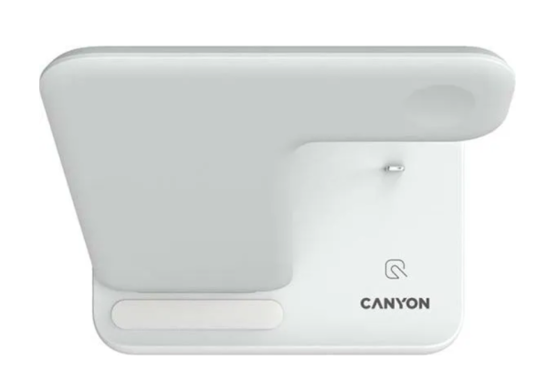 Беспроводное зарядное устройство CANYON WS-302 3в1 Белый купить ЦИТ Беспроводное зарядное устройство CANYON WS-302 3в1 Белый фото