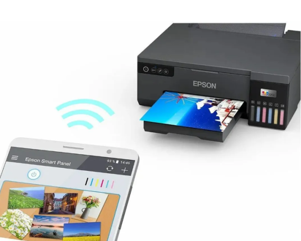 Принтер EPSON L8050 A4 USB черный фото