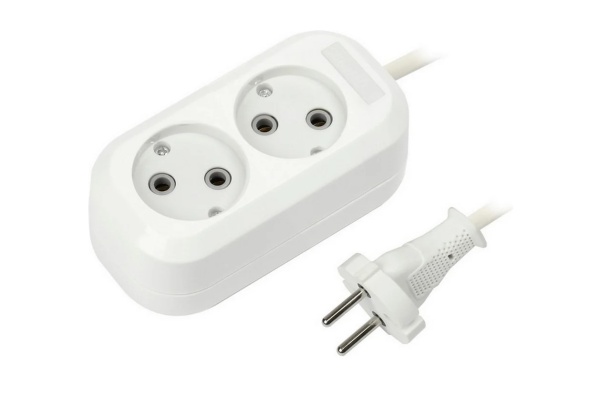 Удлинитель SMARTBUY SBE-10-2-05-N, 2 гнезда 5 метров фото