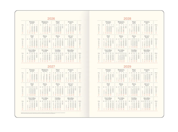 Ежедневник датированный 2026г., А5, 176л., мягкий переплет, кожзам, BG "Personality. Onyx", графитов фото