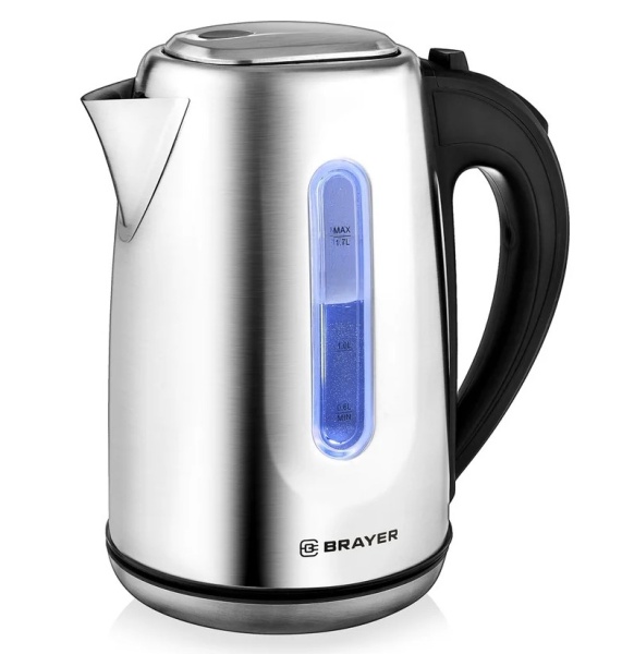 Чайник BRAYER BR1014 нерж. сталь фото
