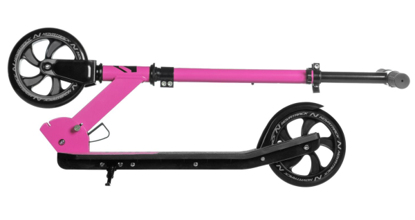 Самокат городской NOVATRACK 160P.POLIS.PN25 Plastic, колеса 160 мм, розовый фото