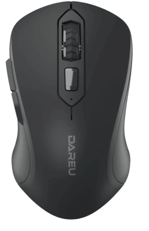 Мышь Dareu LM115G Black беспроводная фото