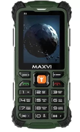 Мобильный телефон MAXVI R1 Green (Зеленый) фото