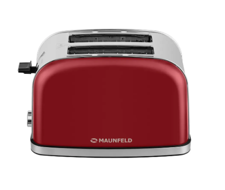 Тостер MAUNFELD MF-821CH красный фото