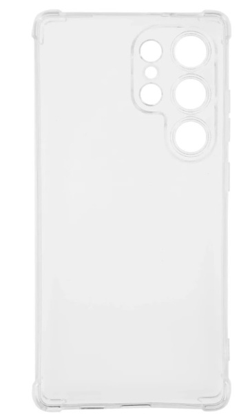 Чехол для Samsung S25 Ultra силикон прозрачный усиленный CC02-S25U-TR купить ЦИТ Чехол для Samsung S25 Ultra силикон прозрачный усиленный CC02-S25U-TR фото