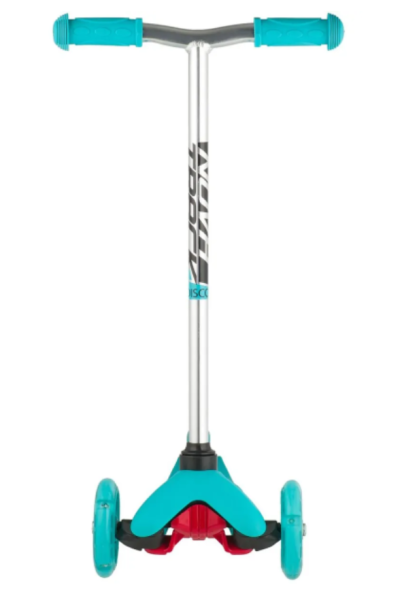 Самокат-кикборд NOVATRACK 120H.DISCOKIDS.SGBL20 Basic, детский, колеса PU пер.120*24  задн.76*24мм,  фото