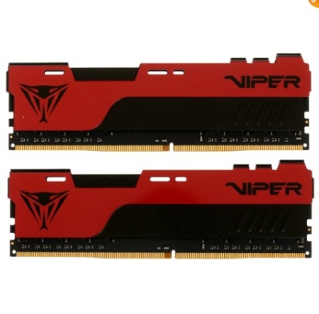 Оперативная память DDR4 16Gb (2X8Gb) (PC-28800) 3600MHz Patriot Viper Elite II PVE2416G360C0K фото