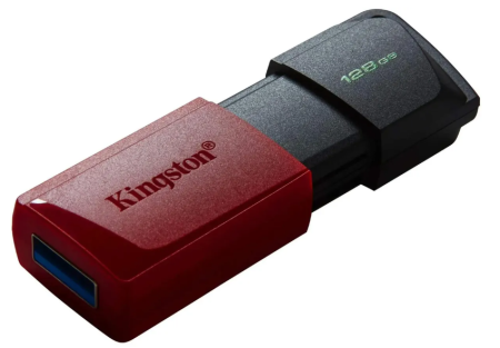 USB флеш-накопитель 128GB Kingston DataTraveler Exodia M чёрный/красный USB 3.2 (DTXM/128GB) фото