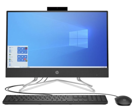 Моноблок HP 22-df1029ur NT 21.5" 1920x1080 i3-1125G4/4Gb/1Tb HDD/Intel UHD/Wi-Fi/Bluetooth/Cam/клави фото