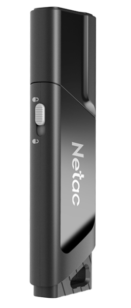 USB флеш-накопитель 16Gb Netac U336 с защитой от записи USB 3.2 (NT03U336S-016G-32BK) фото