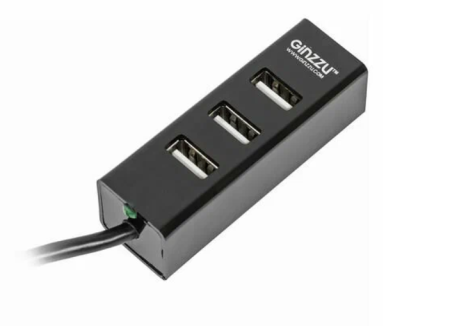 Хаб USB 2.0 Ginzzu GR-339UB фото