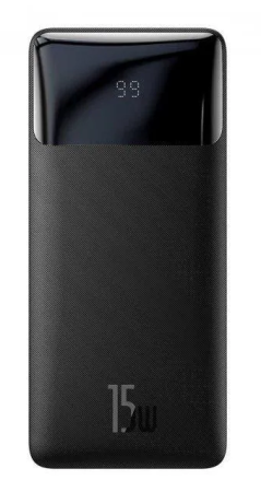 Внешний аккумулятор Baseus Power Bank Bipow Digital Display 10000mAh 15W Black PPDML-I01 фото