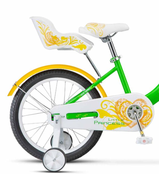 (м) Велосипед детский STELS 18" Little Princess KC салатовый фото
