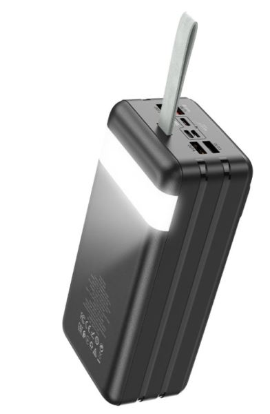 Аккумулятор внешний HOCO J86B Electric 60000mAh чёрный 6931474771742 фото