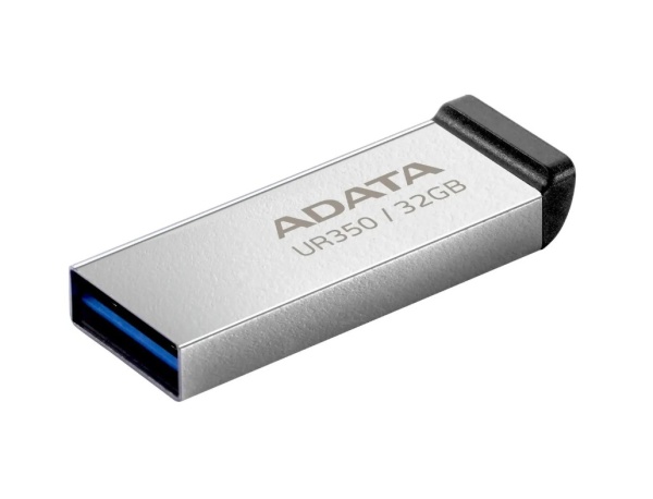 USB флеш-накопитель 32GB A-Data UR350 UR350-32G-RSR/BK USB3.2 серебристый/черный фото