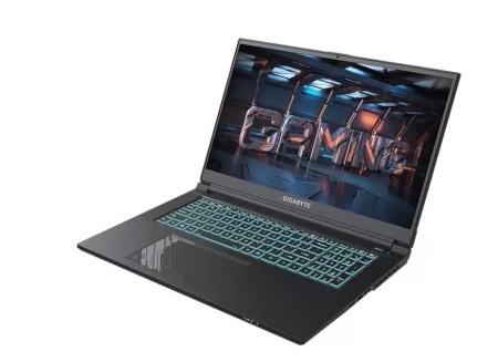 Ноутбук Gigabyte G7 MF-E2KZ213SD Core i5-12500H/16Gb/512Gb SSD/RTX 4050 6Gb/17.3"FHD IPS/noOS/black фото