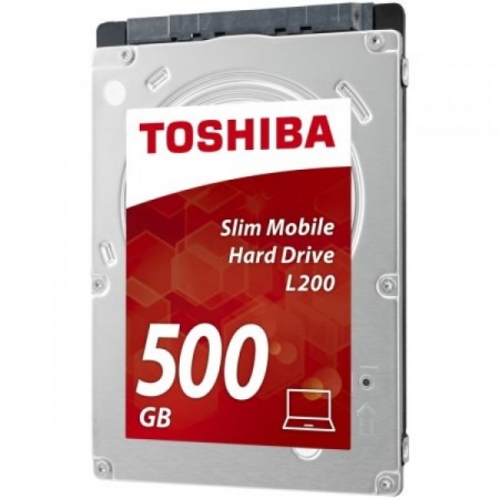 Жесткий диск Toshiba SATA-III 500Gb HDWK105UZSVA L200 Slim (5400rpm) 8Mb 2.5" фото