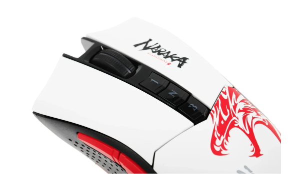 Мышь A4 Tech Bloody R90 Plus Naraka белый/рисунок оптич. (5000dpi) USB игровая (7but) фото