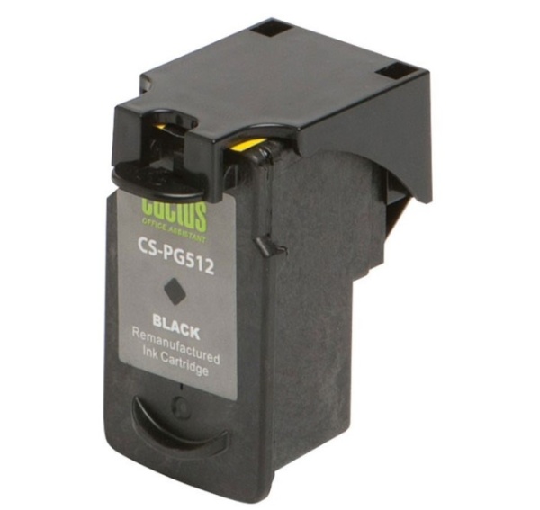 Картридж струйный Cactus CS-PG512 PG-512 черный (15мл) для Canon Pixma iP2700/MP240/MP250/MP260/MP27 фото