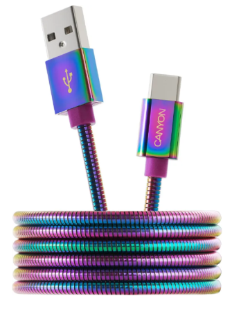 Кабель USB - Type-C CANYON (OSCNSUSBC7RW) фото