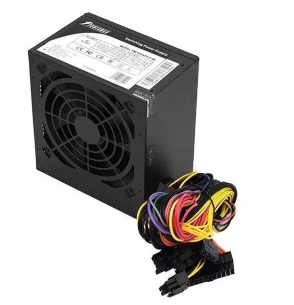 Блок питания Powerman 500W PM-500ATX-F Black фото