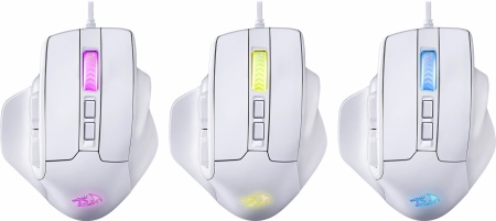 Мышь Redragon Bullseye RGB белый фото