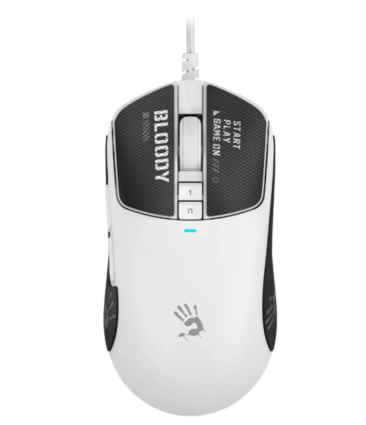 Мышь A4Tech Bloody W72 Ultra белый оптическая 20000dpi USB 6but фото