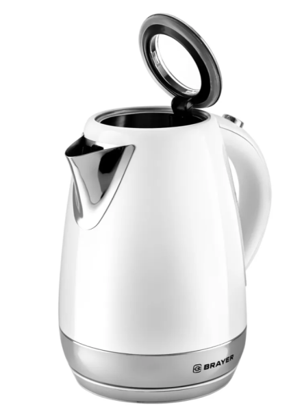 Чайник BRAYER BR6110, белый фото