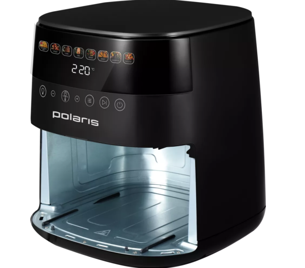 Аэрогриль POLARIS PAF 6003W WIFI IQ Home, черный фото