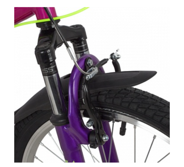 (м) Велосипед детский NOVATRACK 20"20SH6V.VALIANT.PN22 сталь, фуксия, 6-скор, TY21/TS38/SG-6SI, V-br фото