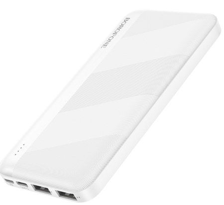 Внешний аккумулятор Borofone BJ27 Pindar 10000mAh белый  фото