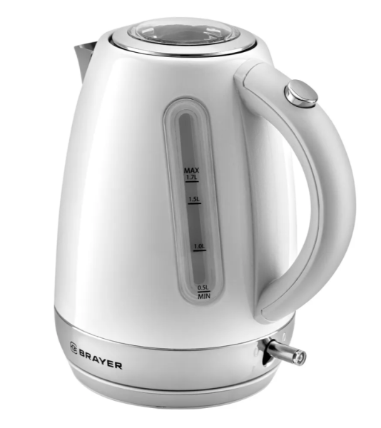 Чайник BRAYER BR6110, белый фото