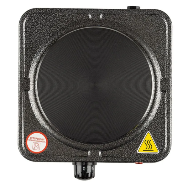 Настольная плитка HOMESTAR HS-1102 (1 диск) графит купить ЦИТ Настольная плитка HOMESTAR HS-1102 (1 диск) графит фото