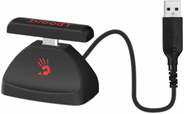 Игровые наушники с микрофоном A4 Bloody GR270 BT/Radio белый фото