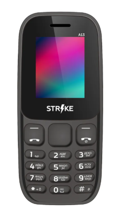 Мобильный телефон STRIKE A13 BLACK фото