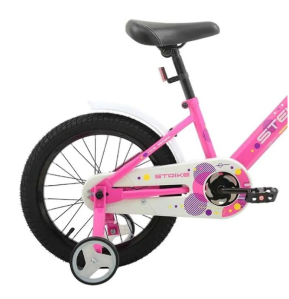 (м) Велосипед детский STELS 18" Strike VC розовый  фото