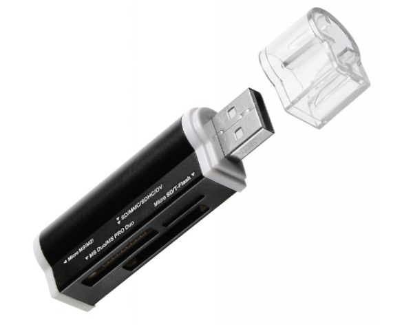 Устройство чтения карт памяти USB2.0 Buro BU-CR-3101 фото