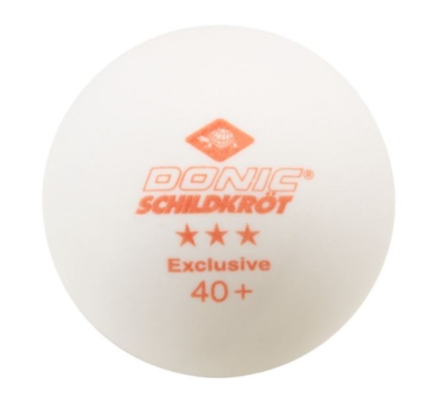 Мяч н/т Donic-Schildkröt 3* Exclusive, белый (6 шт.), коробка купить ЦИТ Мяч н/т Donic-Schildkröt 3* Exclusive, белый (6 шт.), коробка фото