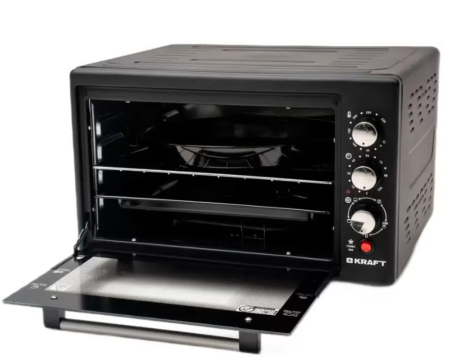 Электрическая печь KRAFT KF-MO 4506 BL черный фото