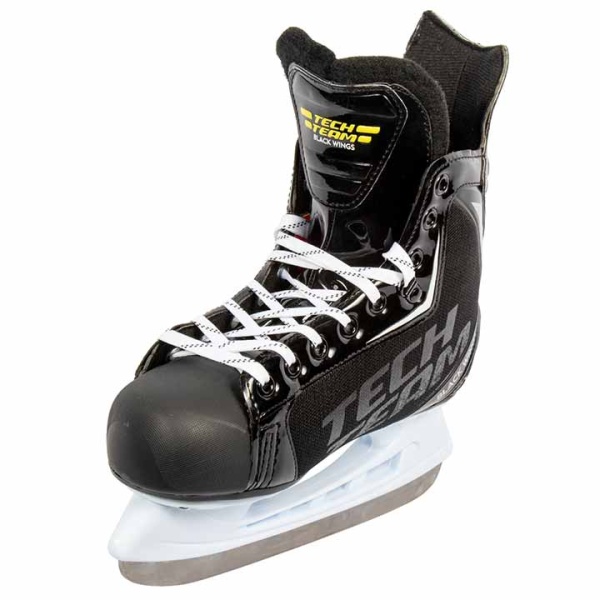 Хоккейные коньки TechTeam Black Wings, размер 40 фото
