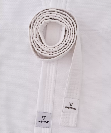 Кимоно дзюдо INSANE TRAINING IN22-JD400, хлопок, белый, детский, 0/130 фото