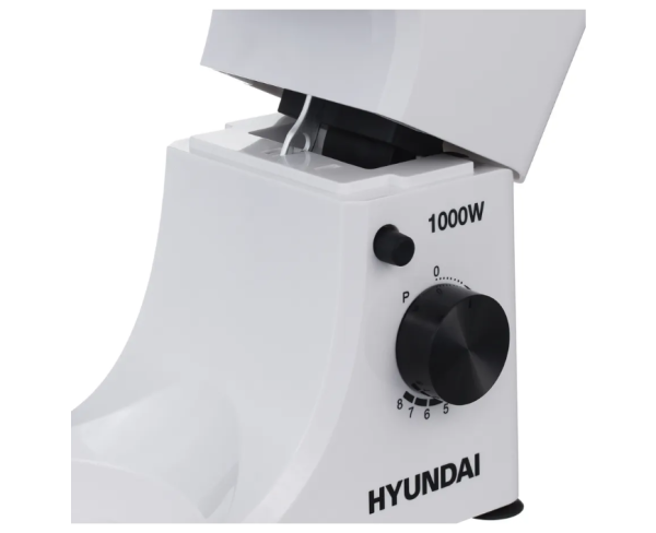 Планетарный миксер HYUNDAI HYM-S4451 белый/черный купить ЦИТ Планетарный миксер HYUNDAI HYM-S4451 белый/черный фото