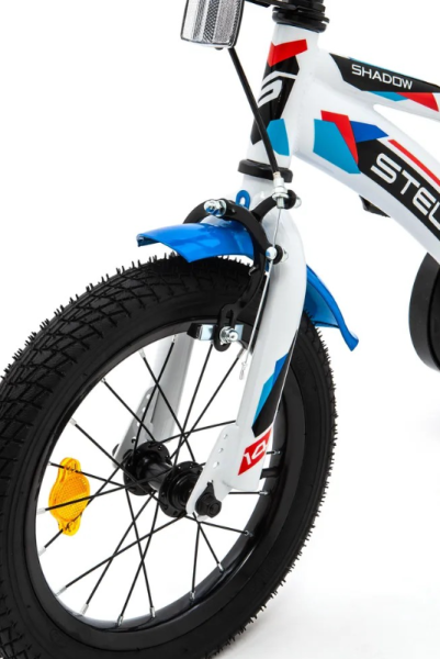(м) Велосипед детский STELS 14" Shadow VC белый/синий фото