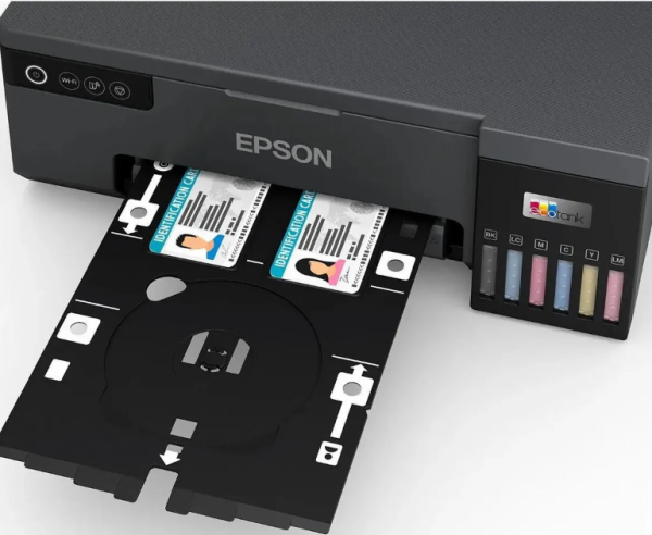 Принтер EPSON L8050 A4 USB черный фото